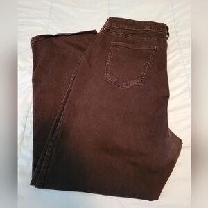 Talbots High Waist Curvy Barely Boot